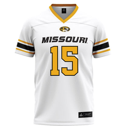 Missouri - NCAA Football : Santana Banner - White Football Jersey-0