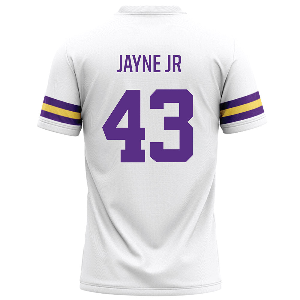 LSU - NCAA Football : Matt Jayne Jr - White Football Jersey