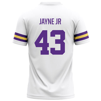 LSU - NCAA Football : Matt Jayne Jr - White Football Jersey