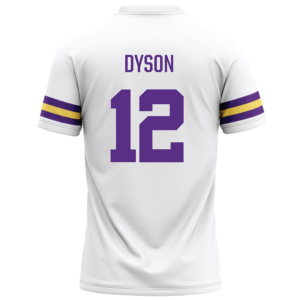 LSU - NCAA Football : Knox Dyson - White Football Jersey