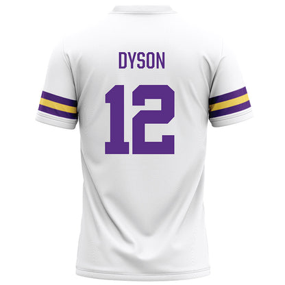 LSU - NCAA Football : Knox Dyson - White Football Jersey