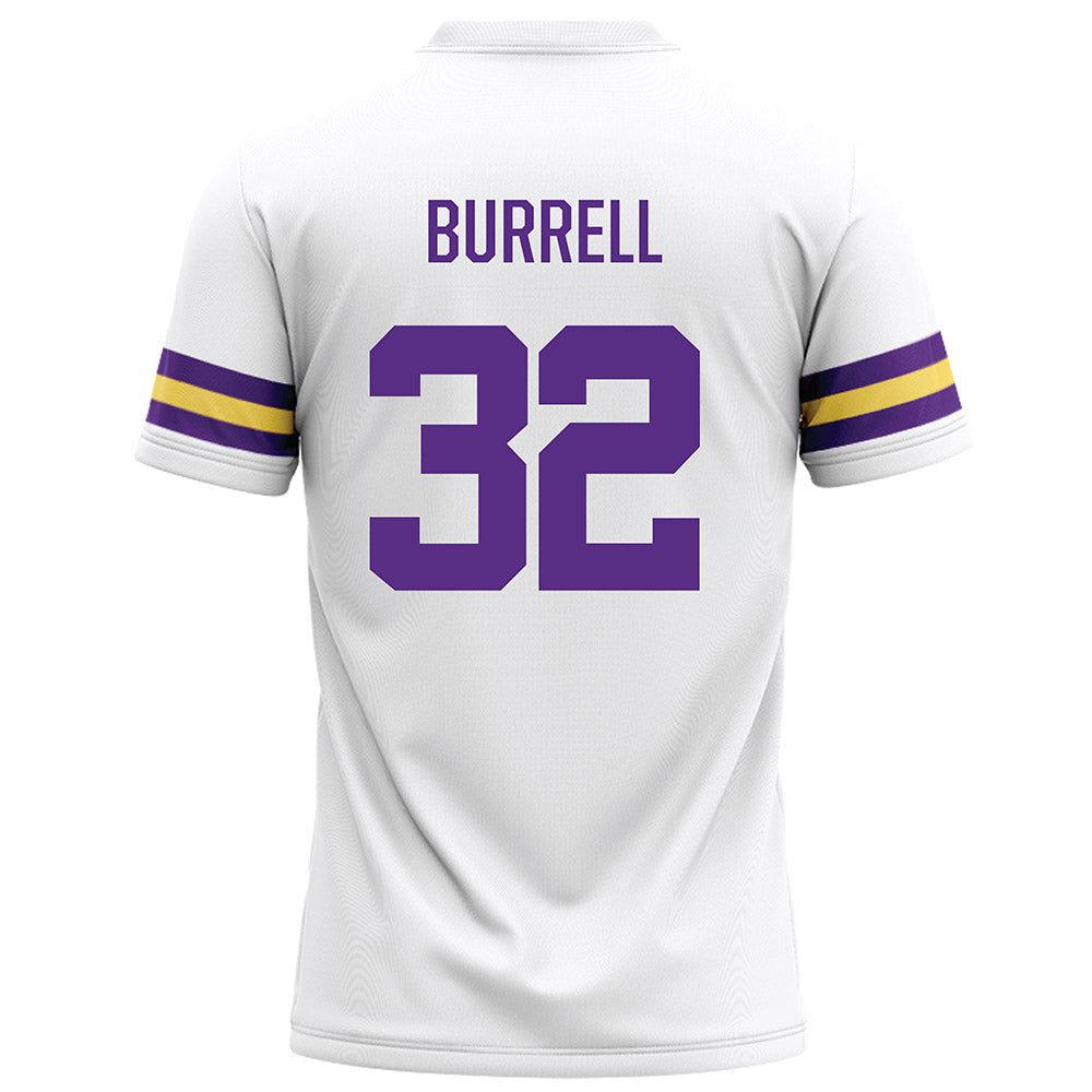 LSU - NCAA Football : Aeron Burrell - White Football Jersey