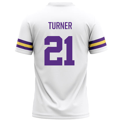 LSU - NCAA Football : Michael Turner - White Football Jersey