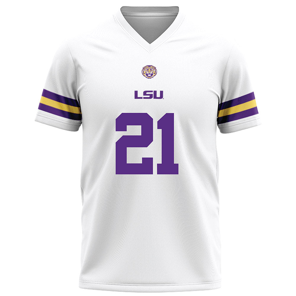 LSU - NCAA Football : Michael Turner - White Football Jersey