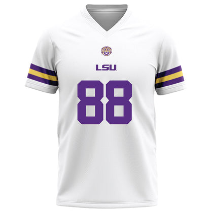 LSU - NCAA Football : Preston Hickey - White Football Jersey