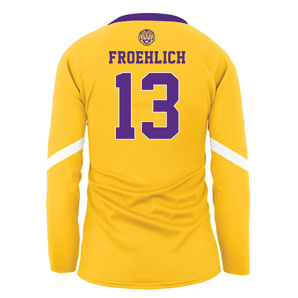 LSU - NCAA Women's Volleyball : AC Froehlich - Volleyball Jersey