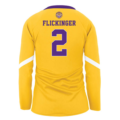 LSU - NCAA Women's Volleyball : Paige Flickinger - Volleyball Jersey