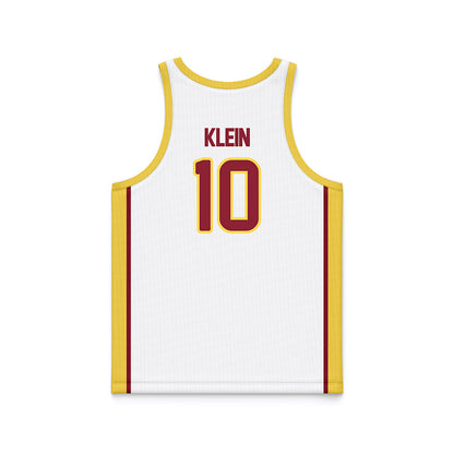 NSU - NCAA Women's Basketball : Lily Klein - White Basketball Jersey