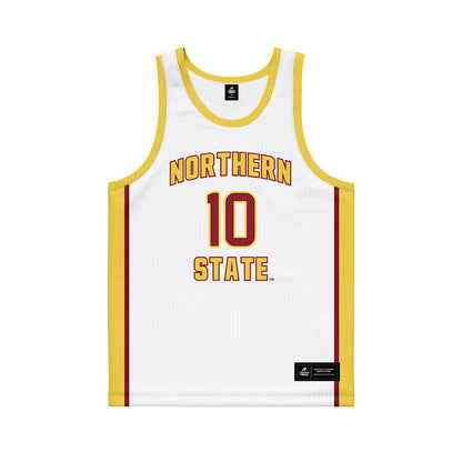 NSU - NCAA Women's Basketball : Lily Klein - White Basketball Jersey