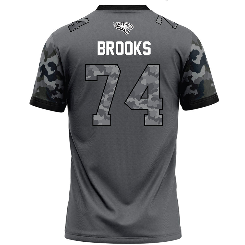 Towson - NCAA Football : KJ Brooks - Dark Grey Jersey