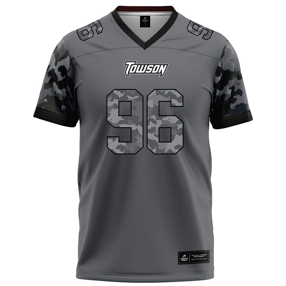 Towson - NCAA Football : Anthony Delle Donne - Dark Grey Jersey