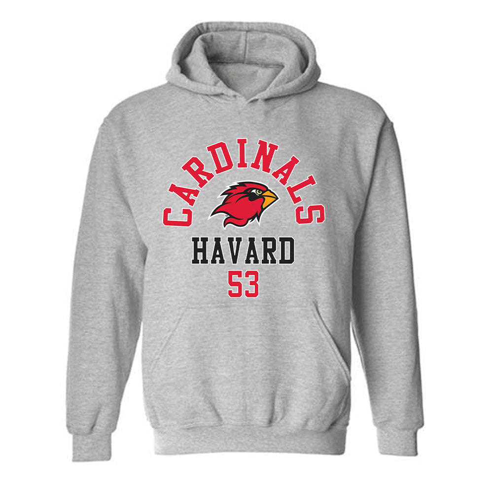 Lamar - NCAA Baseball : Peyton Havard - Classic Fashion Shersey Hooded Sweatshirt-0