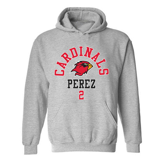 Lamar - NCAA Baseball : Andres Perez - Classic Fashion Shersey Hooded Sweatshirt