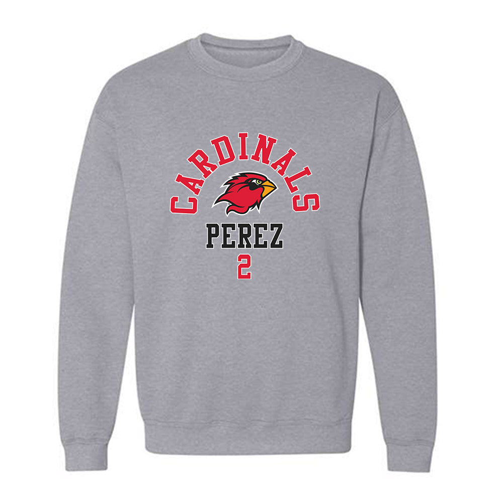 Lamar - NCAA Baseball : Andres Perez - Classic Fashion Shersey Crewneck Sweatshirt