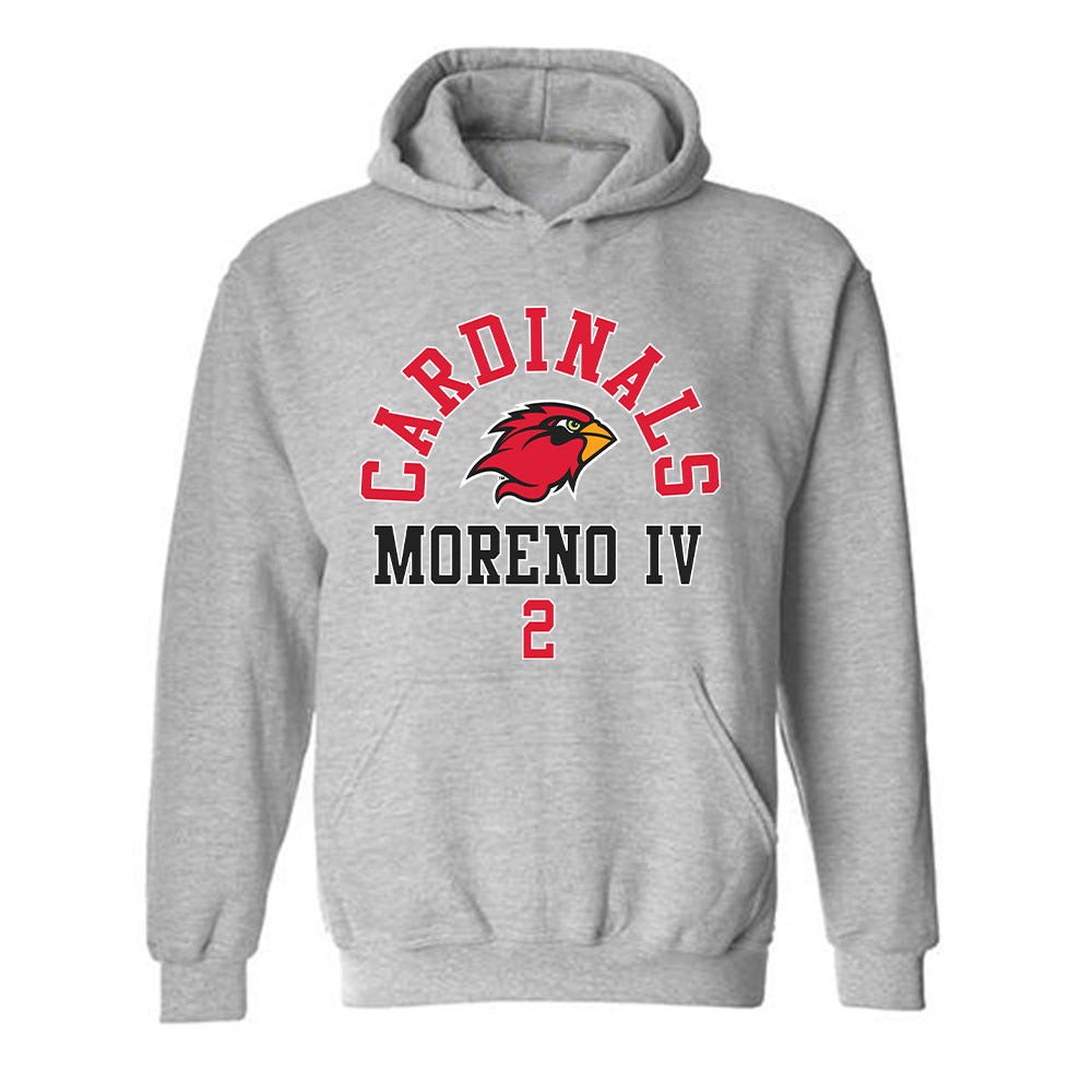 Lamar - NCAA Baseball : Heladio Moreno IV - Classic Fashion Shersey Hooded Sweatshirt-0