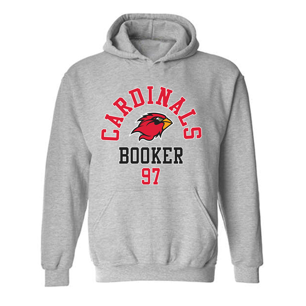 Lamar - NCAA Football : Christian Booker - Classic Fashion Shersey Hooded Sweatshirt-0