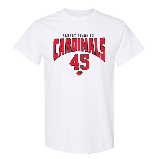 Lamar - NCAA Football : Albert Simon III - Classic Fashion Shersey T-Shirt-0