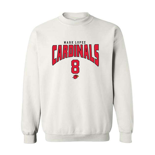 Lamar - NCAA Baseball : Mark Lopez - Classic Fashion Shersey Crewneck Sweatshirt-0