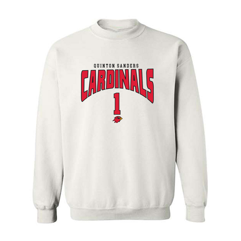 Lamar - NCAA Men's Basketball : Quinton Sanders - Classic Fashion Shersey Crewneck Sweatshirt-0