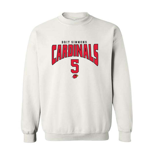 Lamar - NCAA Football : Brit Simmons - Classic Fashion Shersey Crewneck Sweatshirt-0