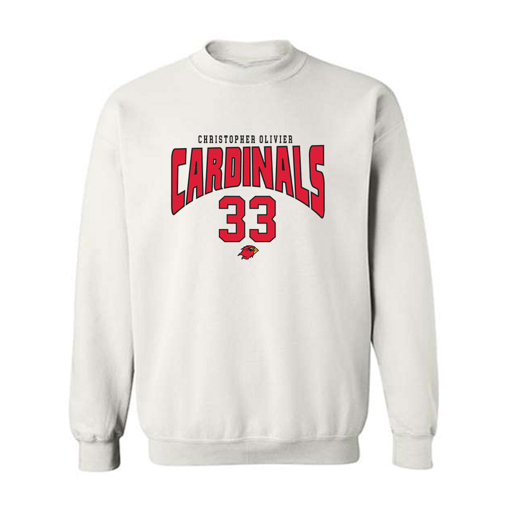 Lamar - NCAA Baseball : Christopher Olivier - Classic Fashion Shersey Crewneck Sweatshirt-0