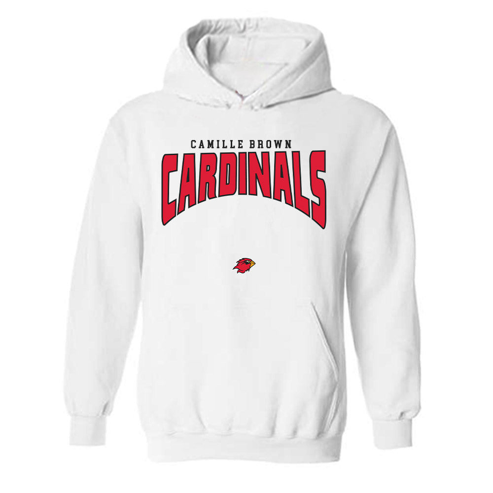 Lamar - NCAA Women's Track & Field : Camille Brown - Classic Fashion Shersey Hooded Sweatshirt-0
