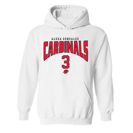 Lamar - NCAA Women's Volleyball : Alexa Gonzalez - Classic Fashion Shersey Hooded Sweatshirt-0