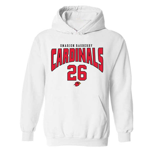 Lamar - NCAA Football : Omarion Rasberry - Classic Fashion Shersey Hooded Sweatshirt-0