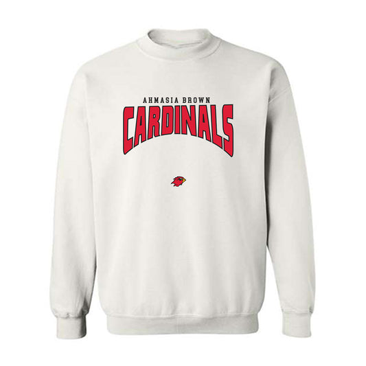 Lamar - NCAA Women's Track & Field : Ahmasia Brown - Classic Fashion Shersey Crewneck Sweatshirt-0
