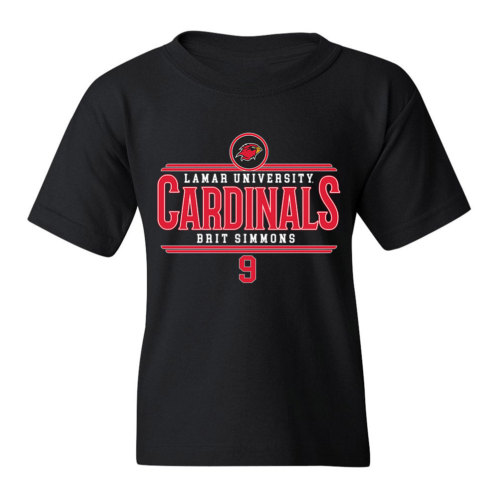 Lamar - NCAA Football : Brit Simmons - Classic Fashion Shersey Youth T-Shirt