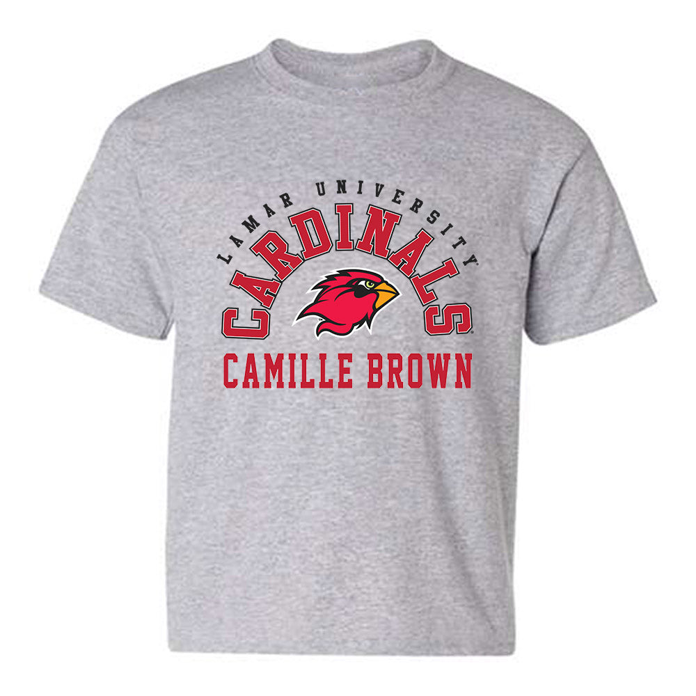 Lamar - NCAA Women's Track & Field : Camille Brown - Classic Fashion Shersey Youth T-Shirt-0