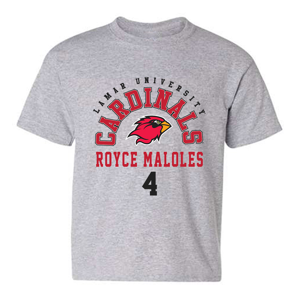 Lamar - NCAA Football : Royce Maloles - Classic Fashion Shersey Youth T-Shirt-0