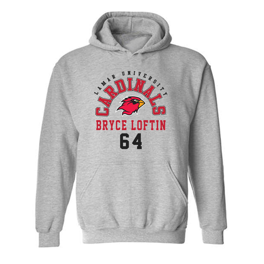 Lamar - NCAA Football : Bryce Loftin - Classic Fashion Shersey Hooded Sweatshirt