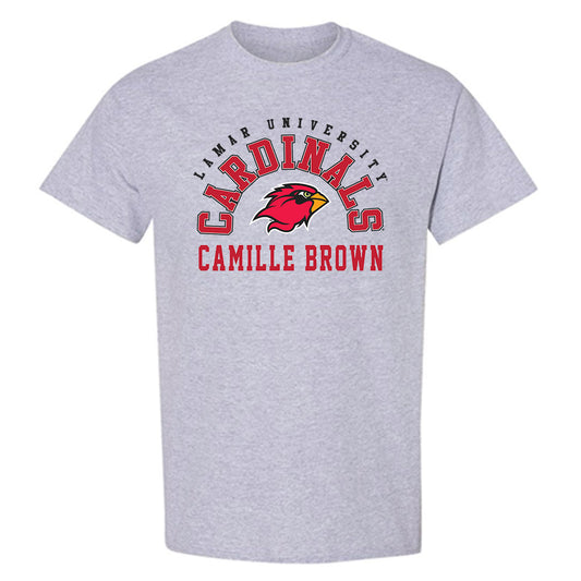 Lamar - NCAA Women's Track & Field : Camille Brown - Classic Fashion Shersey T-Shirt-0