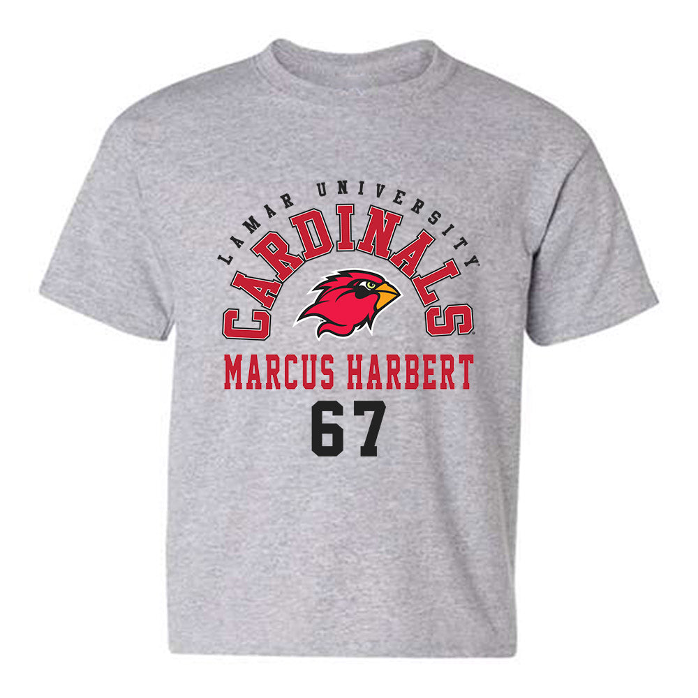 Lamar - NCAA Football : Marcus Harbert - Classic Fashion Shersey Youth T-Shirt-0