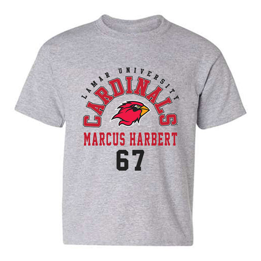 Lamar - NCAA Football : Marcus Harbert - Classic Fashion Shersey Youth T-Shirt-0