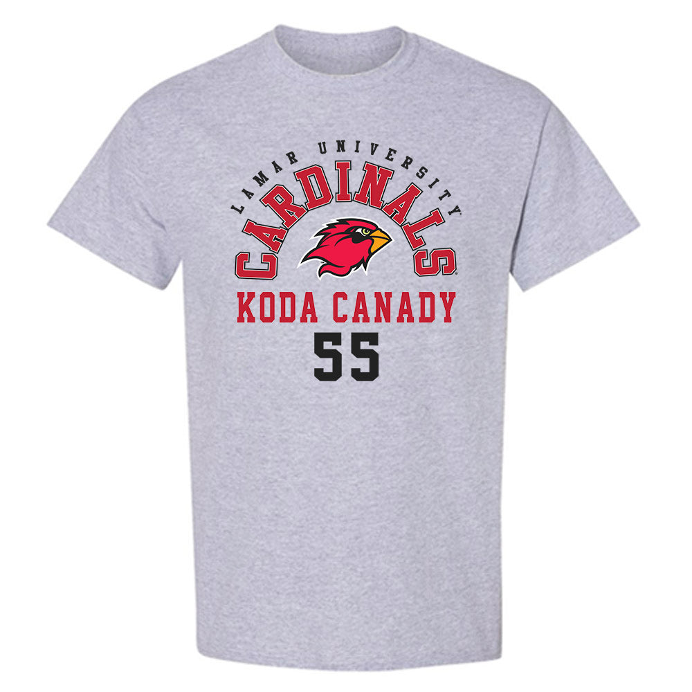 Lamar - NCAA Football : Koda Canady - Classic Fashion Shersey T-Shirt