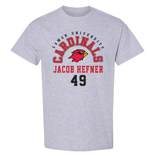 Lamar - NCAA Football : Jacob Hefner - Classic Fashion Shersey T-Shirt-0