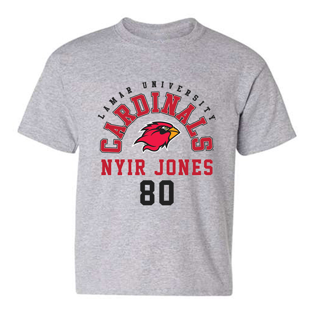 Lamar - NCAA Football : Nyir Jones - Classic Fashion Shersey Youth T-Shirt-0