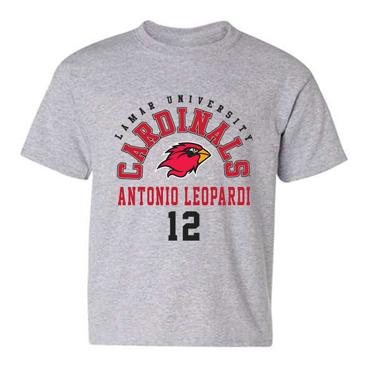 Lamar - NCAA Baseball : Antonio Leopardi - Classic Fashion Shersey Youth T-Shirt