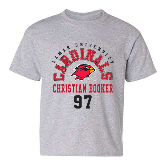 Lamar - NCAA Football : Christian Booker - Classic Fashion Shersey Youth T-Shirt-0