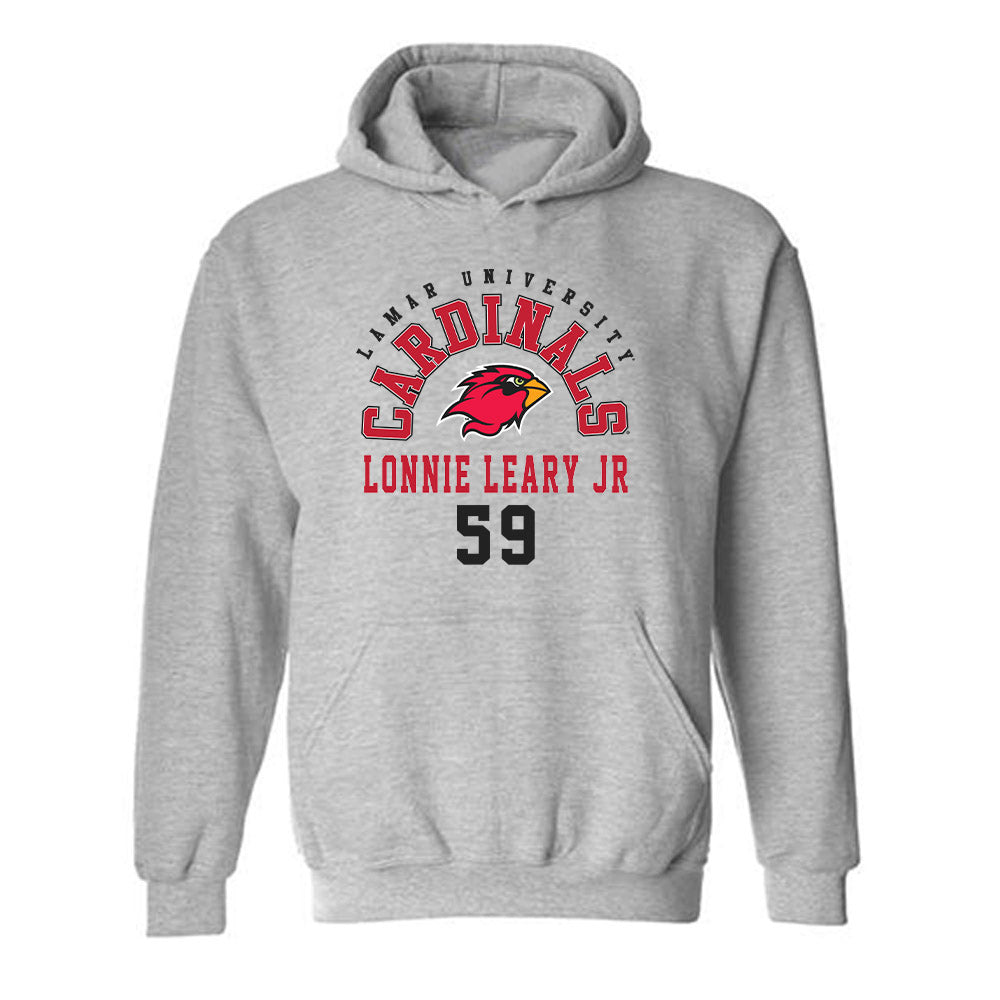 Lamar - NCAA Football : Lonnie Leary Jr - Classic Fashion Shersey Hooded Sweatshirt