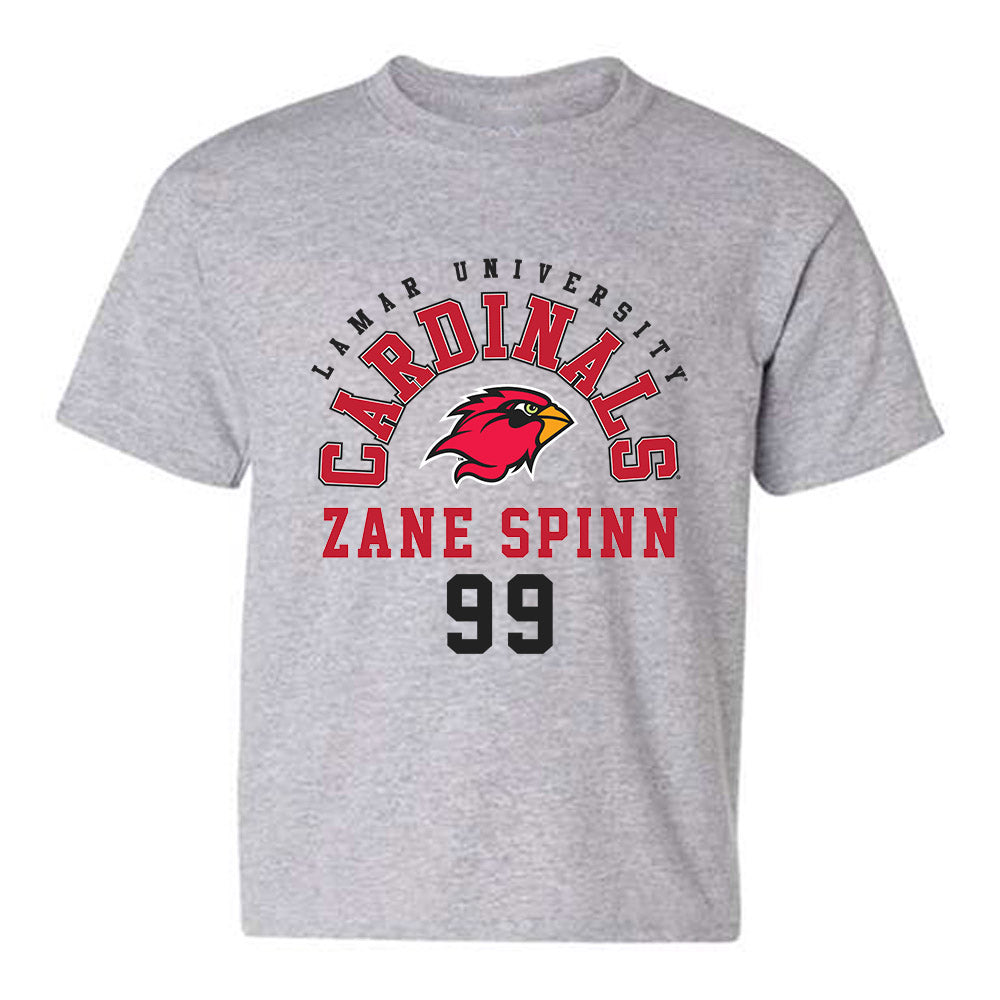 Lamar - NCAA Baseball : Zane Spinn - Classic Fashion Shersey Youth T-Shirt-0