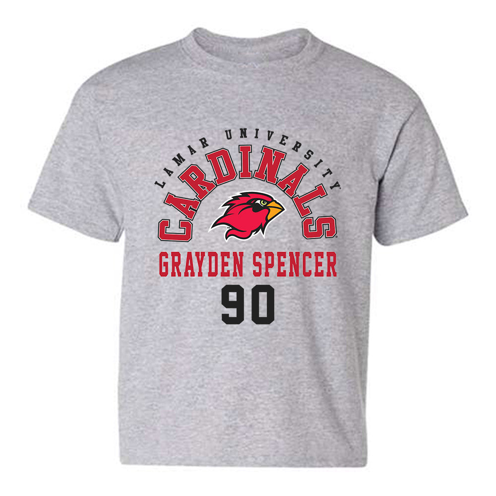 Lamar - NCAA Football : Grayden Spencer - Classic Fashion Shersey Youth T-Shirt-0