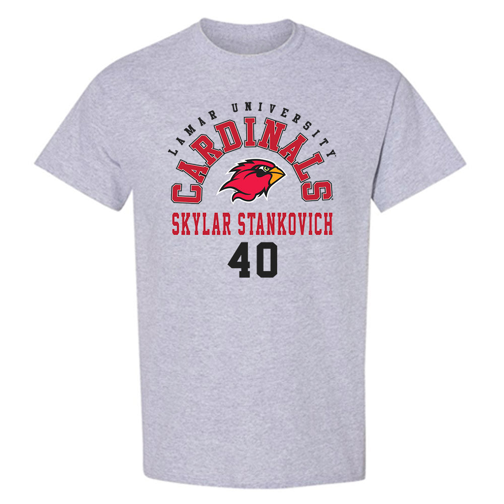 Lamar - NCAA Football : Skylar Stankovich - Classic Fashion Shersey T-Shirt-0