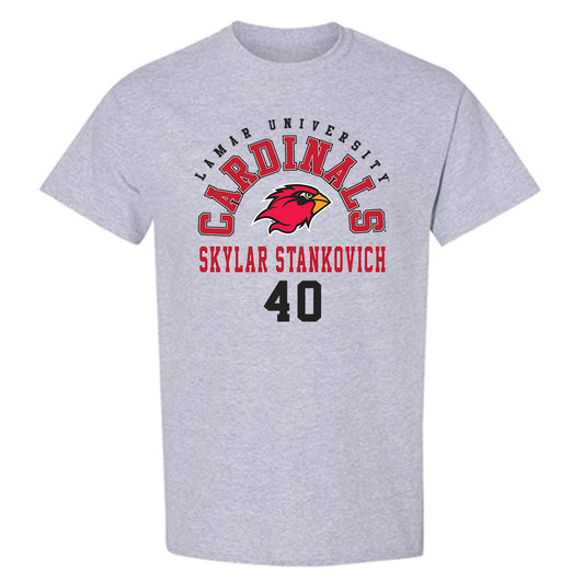 Lamar - NCAA Football : Skylar Stankovich - Classic Fashion Shersey T-Shirt-0