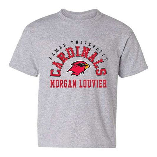 Lamar - NCAA Women's Track & Field : Morgan Louvier - Classic Fashion Shersey Youth T-Shirt-0