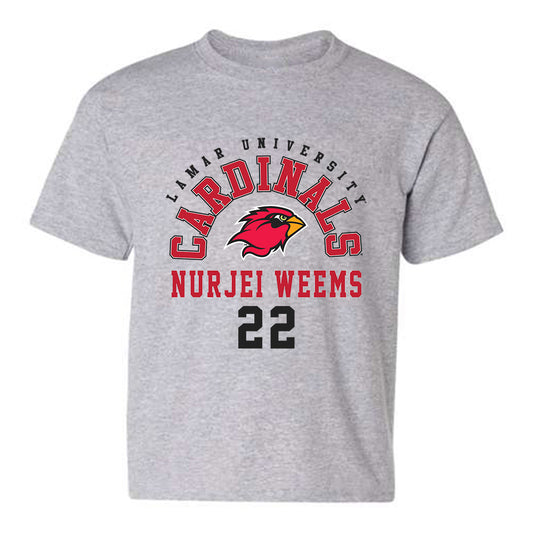 Lamar - NCAA Women's Basketball : Nurjei Weems - Classic Fashion Shersey Youth T-Shirt