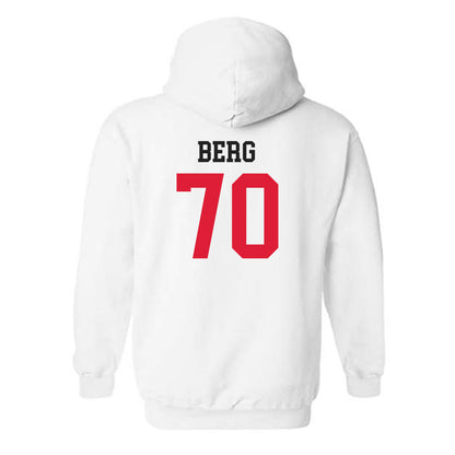 Lamar - NCAA Football : Tyric Berg - Classic Shersey Hooded Sweatshirt-1