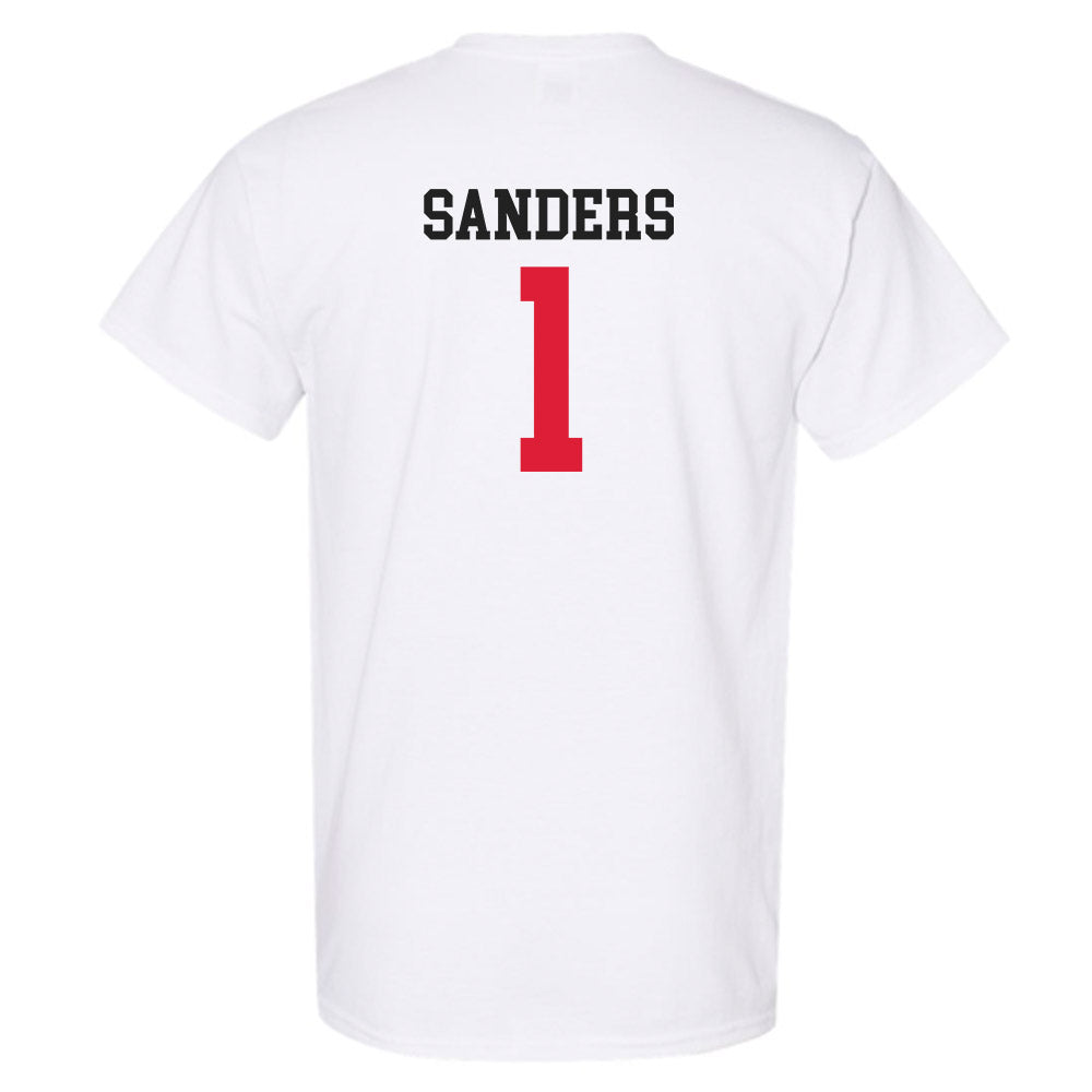 Lamar - NCAA Men's Basketball : Quinton Sanders - Classic Shersey T-Shirt-1